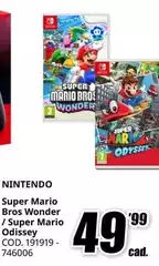 Nintendo - Super Mario Bros Wonder / Super Mario Odissey Nintendo - Super Mario Bros Wonder / Super Mario Odissey