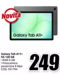 Samsung - Galaxy Tab A11+ 5G 128 GB Samsung - Galaxy Tab A11+ 5G 128 GB