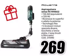 Rowenta - Aspirapolvere Senza Fili RH9A32 Rowenta - Aspirapolvere Senza Fili RH9A32