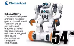 Clementoni - Robot Airo Pro Clementoni - Robot Airo Pro
