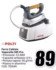 Polti - Ferro Caldaia Vaporella 505 Pro Polti - Ferro Caldaia Vaporella 505 Pro