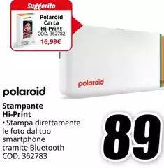 Polaroid - Stampante Hi-print Polaroid - Stampante Hi-print