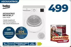 Beko - Asciugatrice BMT491WI_IT Beko - Asciugatrice BMT491WI_IT