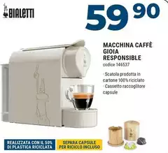 Bialetti - Macchina Caffè Gioia Responsible Bialetti - Macchina Caffè Gioia Responsible