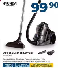 Hyundai - Aspirapolvere HHN-AT70IBL Hyundai - Aspirapolvere HHN-AT70IBL