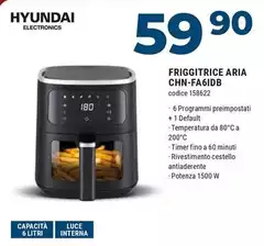 Hyundai - Friggitrice Aria CHN-FA6IDB Hyundai - Friggitrice Aria CHN-FA6IDB