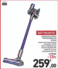 Dyson - Scopa Elettrica Ricaricabile V8 Dyson - Scopa Elettrica Ricaricabile V8