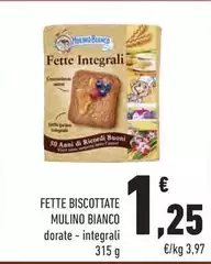 Mulino Bianco - Fette Biscottate Mulino Bianco - Fette Biscottate