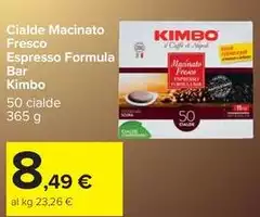 Kimbo - Cialde Macinato Fresco Espresso Formula Bar Kimbo - Cialde Macinato Fresco Espresso Formula Bar