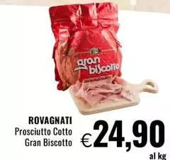 Rovagnati - Prosciutto Cotto Gran Biscotto Rovagnati - Prosciutto Cotto Gran Biscotto