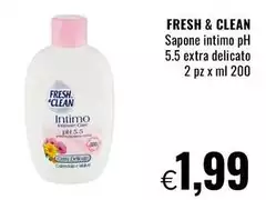 Fresh & Clean - Sapone Intimo Ph 5.5 Extra Delicato Fresh & Clean - Sapone Intimo Ph 5.5 Extra Delicato