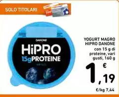 Danone - Yogurt Magro Hipro