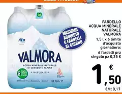 Valmora - Fardello Acqua Minerale Naturale Valmora - Fardello Acqua Minerale Naturale