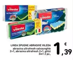 Vileda - Linea Spugne Abrasive