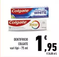 Colgate - Dentifricio