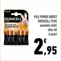 Duracell - Pile Power Boost Plus