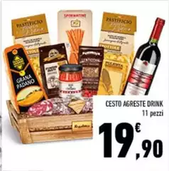 Agreste - Cesto Drink Agreste - Cesto Drink