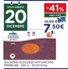 Foodlab - Salmone Scozzese Affumicato Foodlab - Salmone Scozzese Affumicato