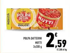 Mutti - Polpa Datterini