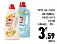 Omino Bianco - Detersivo Liquido Per Lavatrice Omino Bianco - Detersivo Liquido Per Lavatrice