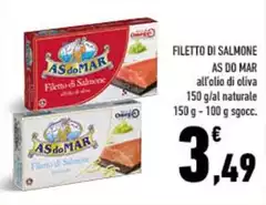 Asdomar - Filetto Di Salmone Asdomar - Filetto Di Salmone
