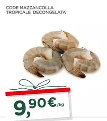 Code Mazzancolla Tropicale Decongelata Code Mazzancolla Tropicale Decongelata