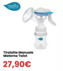 Nuvita - Tiralatte Manuale Materno Twist Nuvita - Tiralatte Manuale Materno Twist