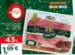 Senfter - Speck Alto Adige IGP Gusto Delicato Senfter - Speck Alto Adige IGP Gusto Delicato