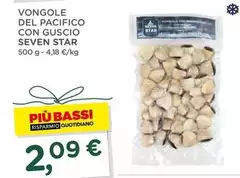 Seven star - Vongole Del Pacifico Con Guscio Seven star - Vongole Del Pacifico Con Guscio