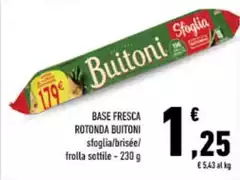 Buitoni - Base Fresca Rotonda Buitoni - Base Fresca Rotonda