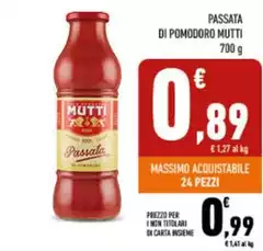 Mutti - Passata Di Pomodoro