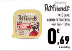 Conad - Patè Cane Petfriends Conad - Patè Cane Petfriends