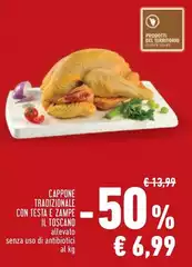 I toscanacci - Cappone Tradizionale Con Testa E Zamop I toscanacci - Cappone Tradizionale Con Testa E Zamop