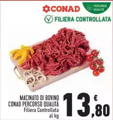 Conad - Macinato Di Bovino Percorso Qualità Conad - Macinato Di Bovino Percorso Qualità