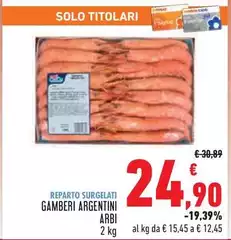 Arbi - Gamberi Argentini Arbi - Gamberi Argentini
