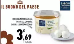 Campana - Bocconcini Mozzarella Di Bufala Sapori & Dintorni Campana - Bocconcini Mozzarella Di Bufala Sapori & Dintorni