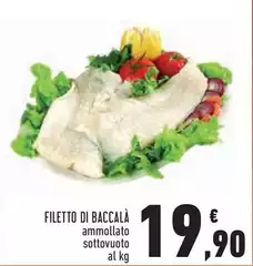 Filetto Di Baccalà Ammollato Sottovuoto Filetto Di Baccalà Ammollato Sottovuoto