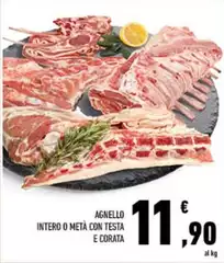 Agnello Intero O Metà Con Testa E Corata Agnello Intero O Metà Con Testa E Corata