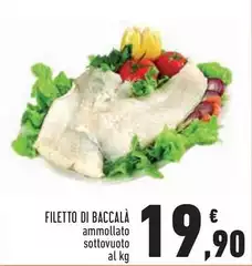 Filetto Di Baccalà Ammollato Sottovuoto Filetto Di Baccalà Ammollato Sottovuoto