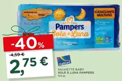 Pampers - Salviette Baby Sole E Luna Pampers - Salviette Baby Sole E Luna