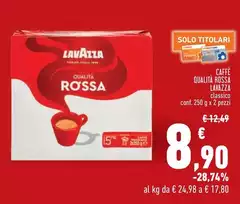 Lavazza - Caffe Qualita Rossa Lavazza - Caffe Qualita Rossa