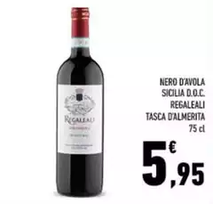 Regaleali - Nero D'Avola Sicilia D.O.C. Regaleali - Nero D'Avola Sicilia D.O.C.