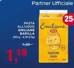 Barilla - Pasta All'Uovo Emiliane Barilla - Pasta All'Uovo Emiliane