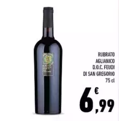 Feudi di san gregorio - Rubrato Aglianico D.O.C. Feudi Di San Gregorio Feudi di san gregorio - Rubrato Aglianico D.O.C. Feudi Di San Gregorio