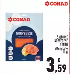 Conad - Salmone Norvegese Conad - Salmone Norvegese