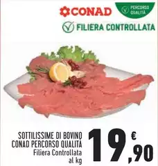 Conad - Sottilissime Di Bovino Percorso Qualità Conad - Sottilissime Di Bovino Percorso Qualità