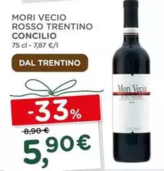 Concilio - Mori Vecio Rosso Trentino Concilio - Mori Vecio Rosso Trentino