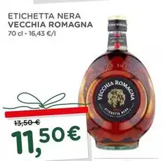 Vecchia romagna - Etichetta Nera Vecchia romagna - Etichetta Nera