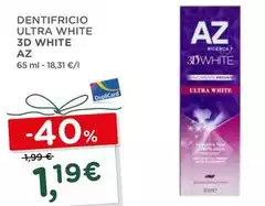 Az - Dentifricio Ultra White 3d White Az - Dentifricio Ultra White 3d White