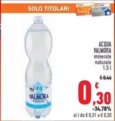 Valmora - Acqua Valmora - Acqua